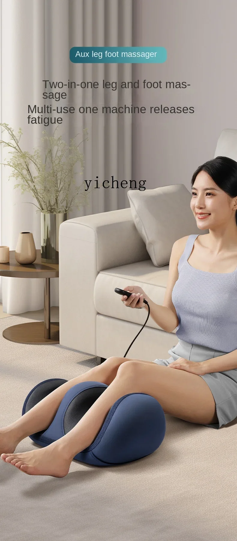 cc29 Small Leg Massage Machine Automatic Kneading Press Sole Foot Massager Massager Muscle