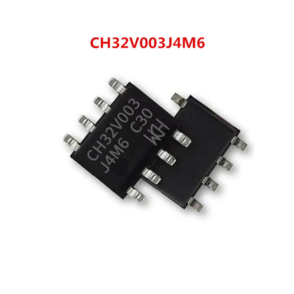 50Pcs/Lot 100% New CH32V003 CH32V003J4M6 CH32V003A4M6 CH32V003F4P6 CH32V003F4U6 Industrial-grade MCU System Frequency 48MHz