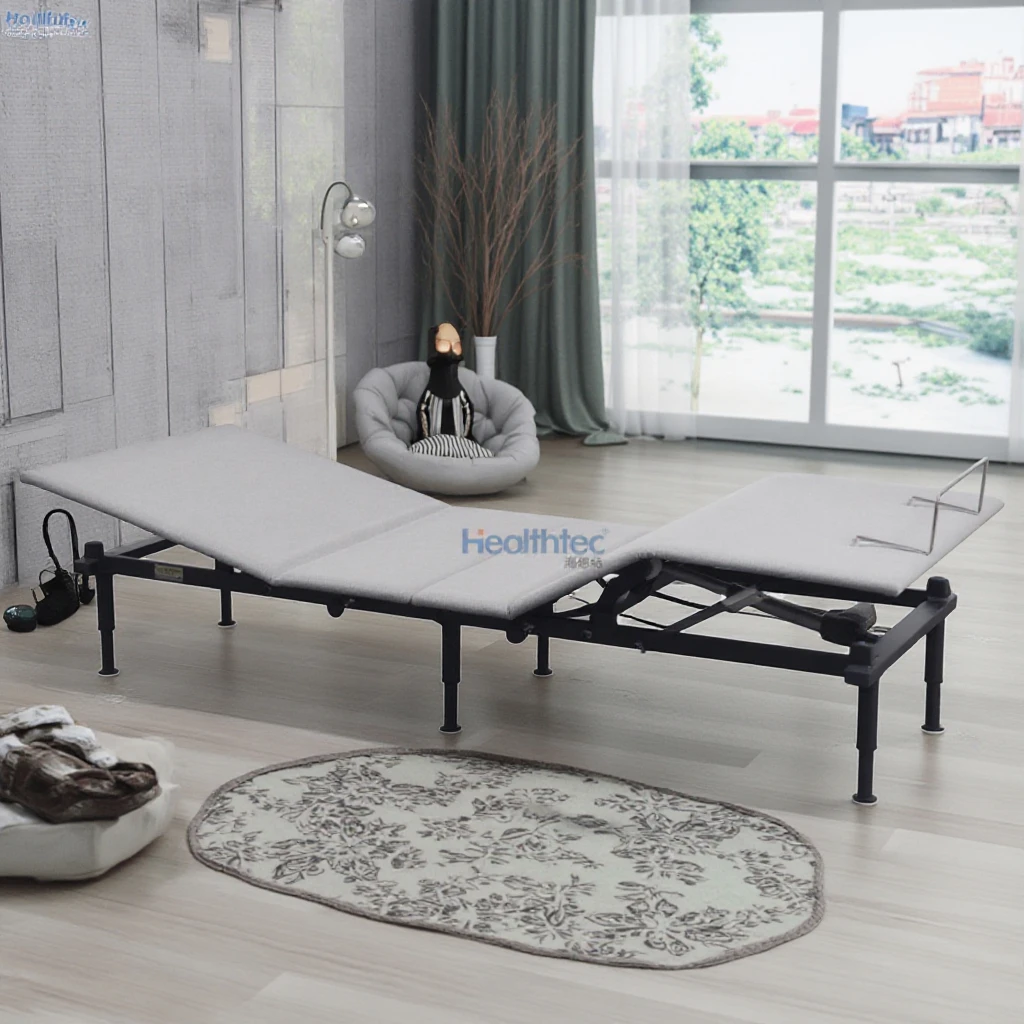 سرير تدليك كهربائي ذكي عالي الجودة قابل للتعديل لكبار السن يتميز بأثاث غرفة النوم #2