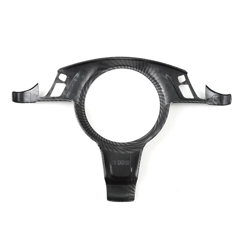 

Car Interior Steering Wheel Panel Frame Protective Cover Trim For Porsche Cayenne 2011-2017 Panamera 2010-2016 Auto Accessories