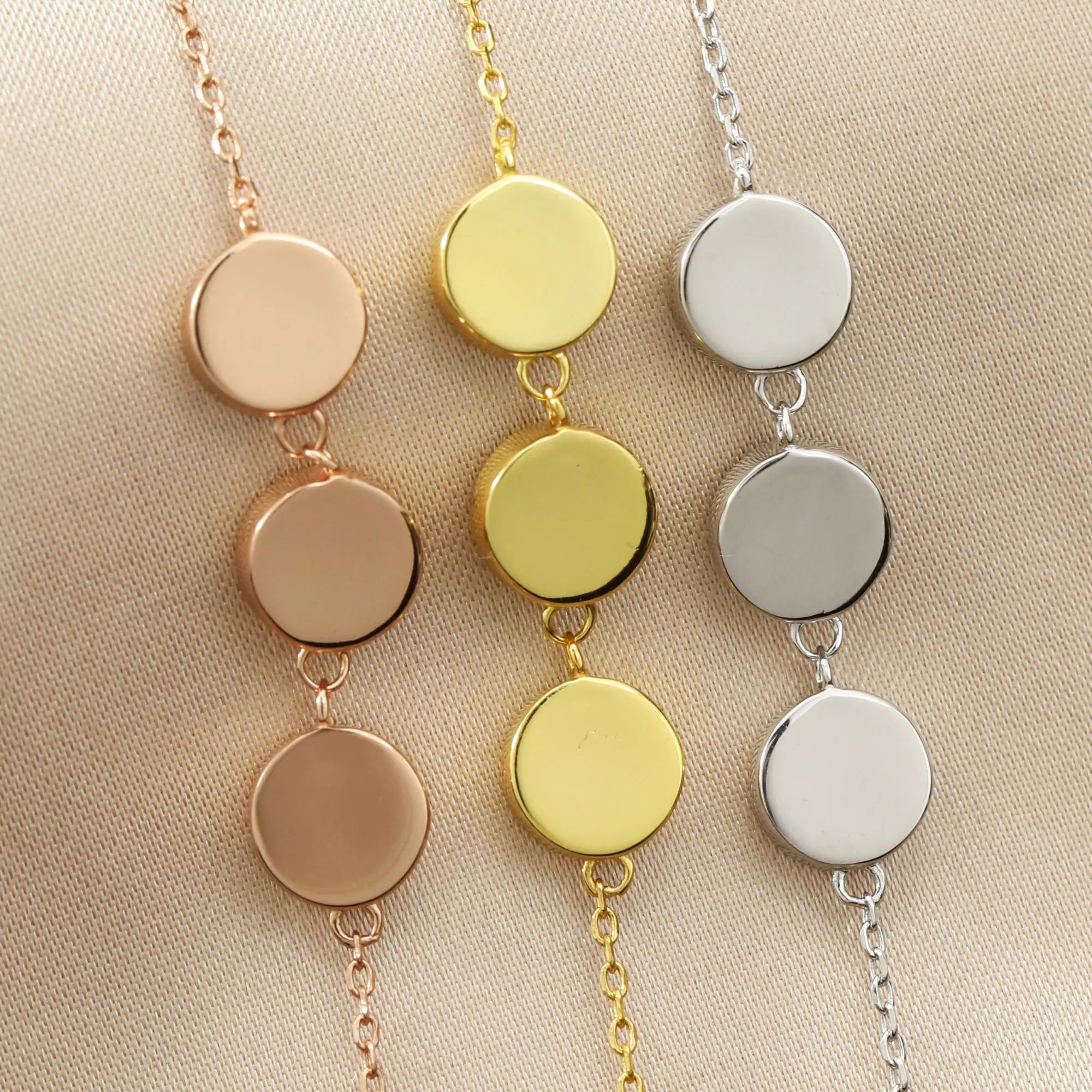 6MM Round Keepsake Mother Milk Bezel Settings for Resin Solid 925 Sterling Silver DIY Pendant Bezel with Necklace 1411304