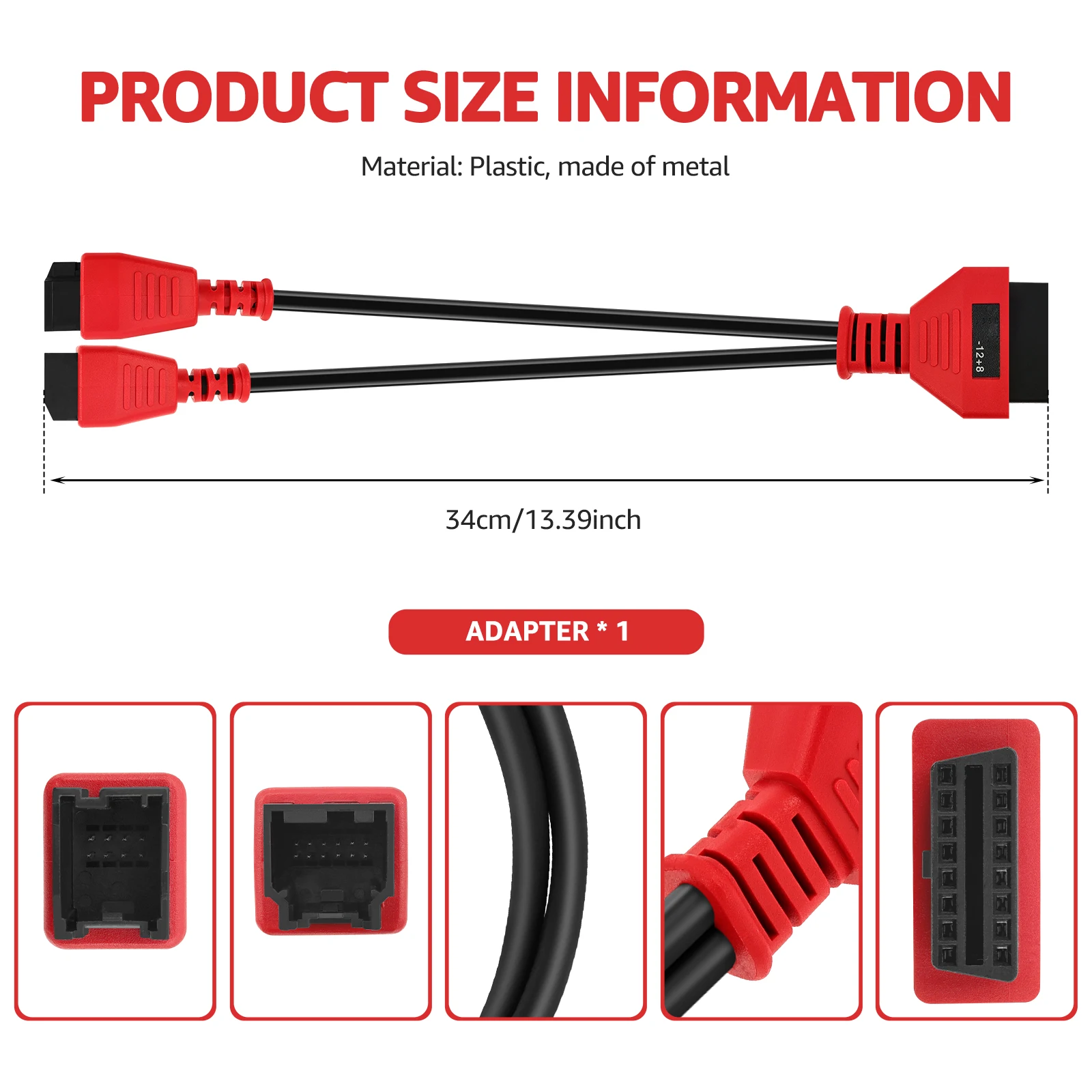 OBD2 Adapter SGW Cable 12+8 adapter Cable Connector Bypass Gateway Protocol Programming  for Dodge Ram Jeep Fiat Fca Chrysler