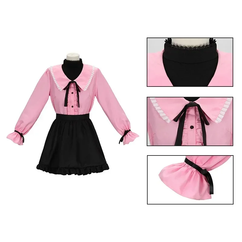 Wirtualna piosenkarka Vocaloid Hatsune Miku The Vampire Ver ubrania Cosplay Spódnica Uniform akcesoria kostium Prop peryferyjny prezent