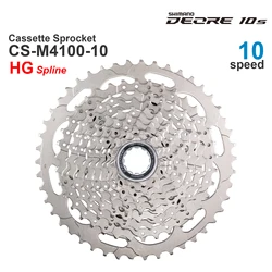 SHIMANO DEORE M4100 10v Cassette Sprocket CS-M4100 10-Speed - HYPERGLIDE -11-46T, 11-42TOriginal