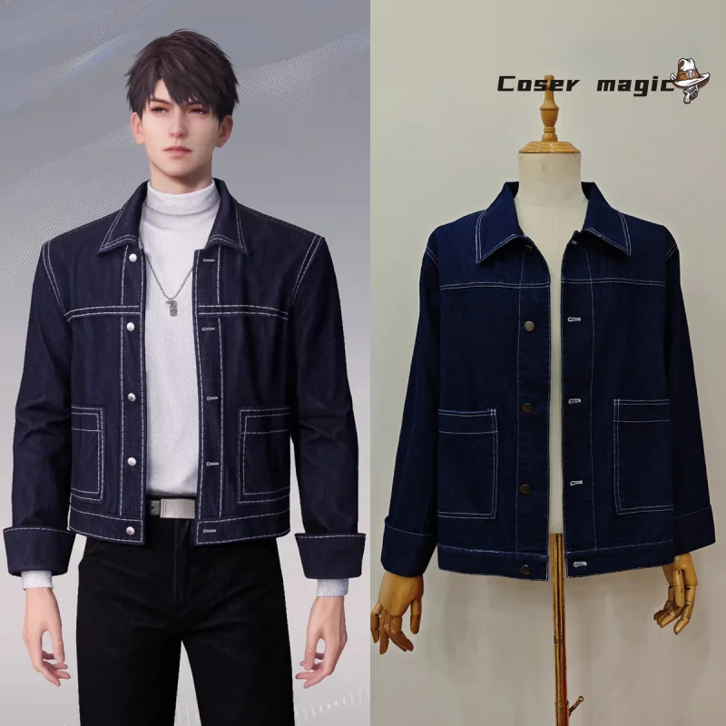 

Костюм для косплея «Любовь и глубокий косплей», пальто, униформа, Хэллоуин, карнавал, вечеринка, Рождественская игра, ролевая одежда