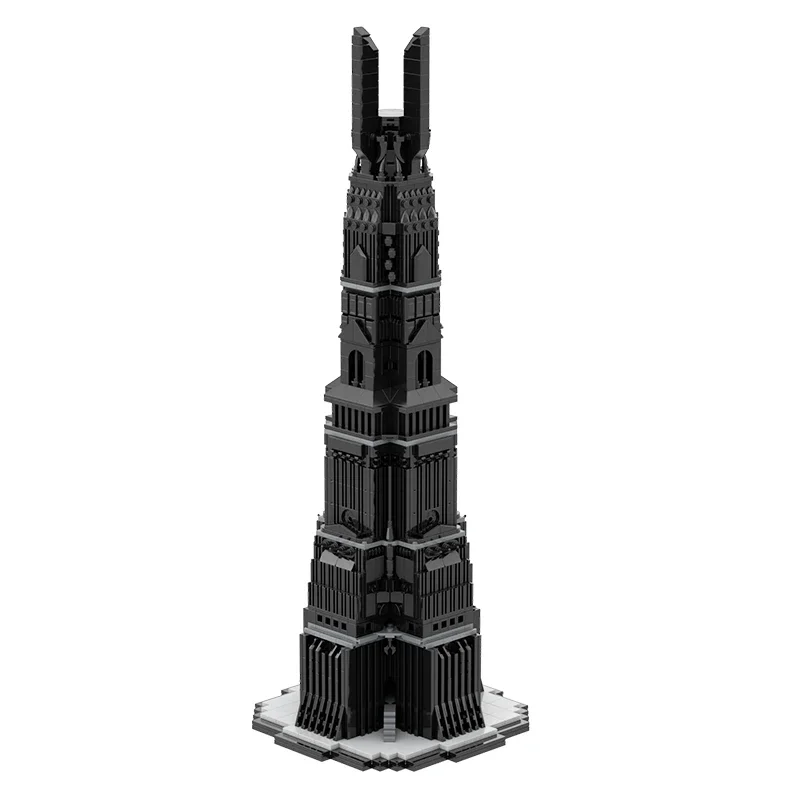 Famous Movie Moc Building Bricks City Center Tower Model Building Technology Modular Blocks Construstion DIY Toy Holiday Gifts