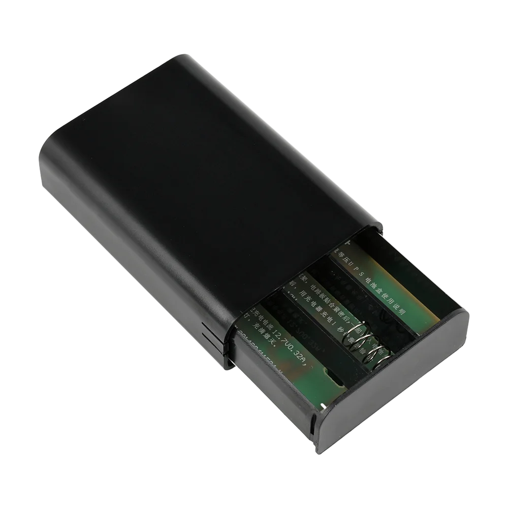 Uscita DC 12V 3 batterie 18650 UPS senza saldatura Scatola banca di potere fai-da-te per telecamera CCTV router WiFi per cellulare