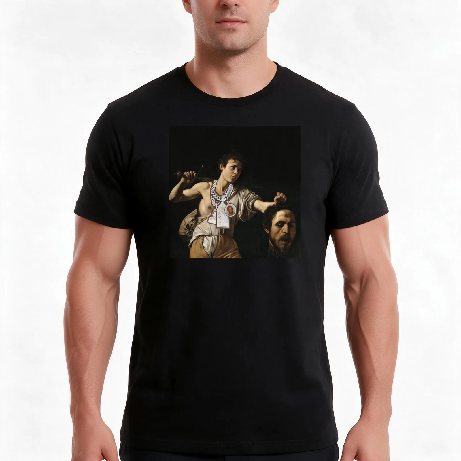 Westside Gunn - Pray for Paris T-Shirt, Summer Casual Cotton Tee, Oversized Streetwear Tops, Vintage Graphic Print, 100% Cotton