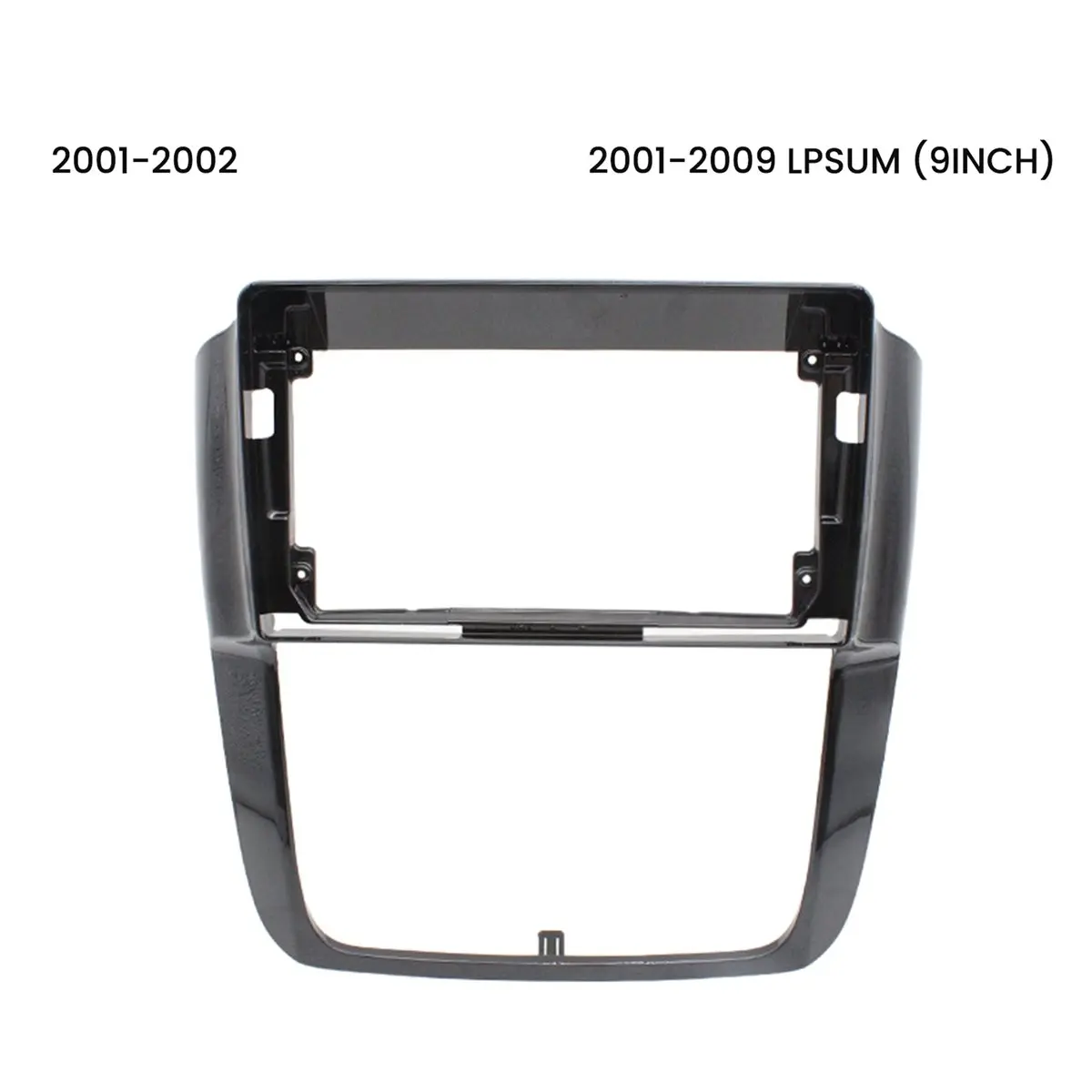 2026 New For 2001-2002 PICNIC Frame, IPSUM Center Console Navigation Panel Frame, Android Large Screen Versatile Frame