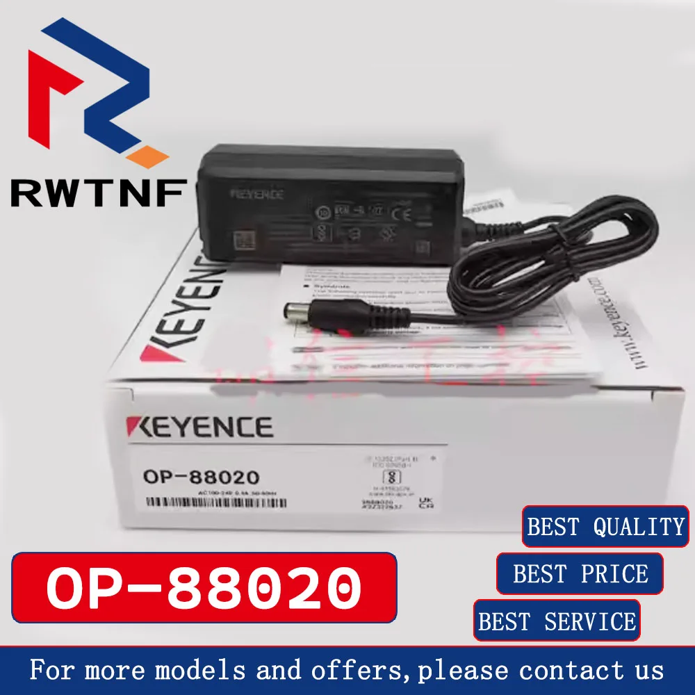 Brand New Genuine OP-88020 KEYENCE electrostatic detection type AC conversion adapter , 100% original warehouse stock