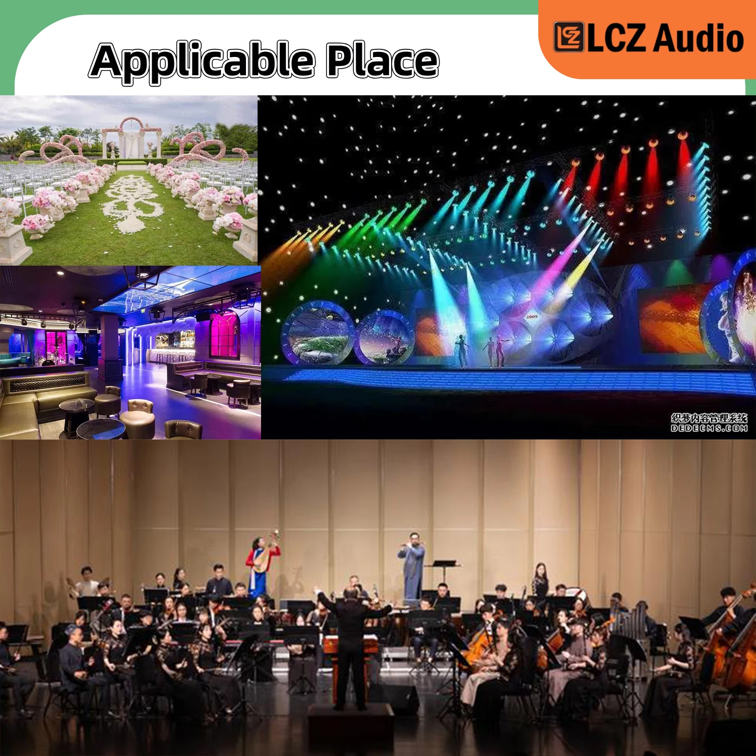 ハイパワーシリーズアンプ,ステージスピーカー用,dg435 4x3500wアンプ,8Ω ギャングテクノロジー,100-240v,2Ω 安定