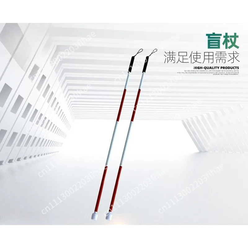 Aluminum alloy folding blind rod guide rod four blind crutches guide rod with cloth cover walker