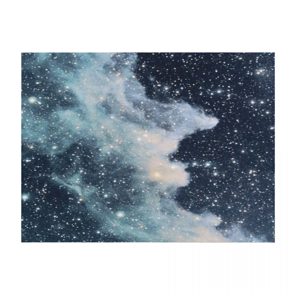 

Galaxy Sky Throw Blanket Moving Flannel Fabric Plaid on the sofa Single Blankets