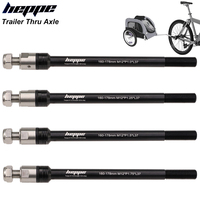 HEPPE Bike Trailer Thru Axle Cargo Trailer Kid Trailer Thru Axle Bike Trailer Hitch Axle 160-178mm M12 P1.0/1.25/1.5/1.75