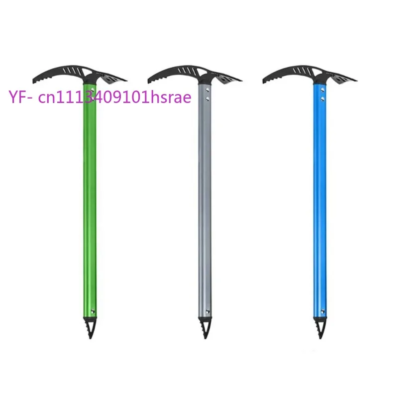70cm Aluminum Alloy Ice Axe Outdoor Camping Mountaineering Walking Pick