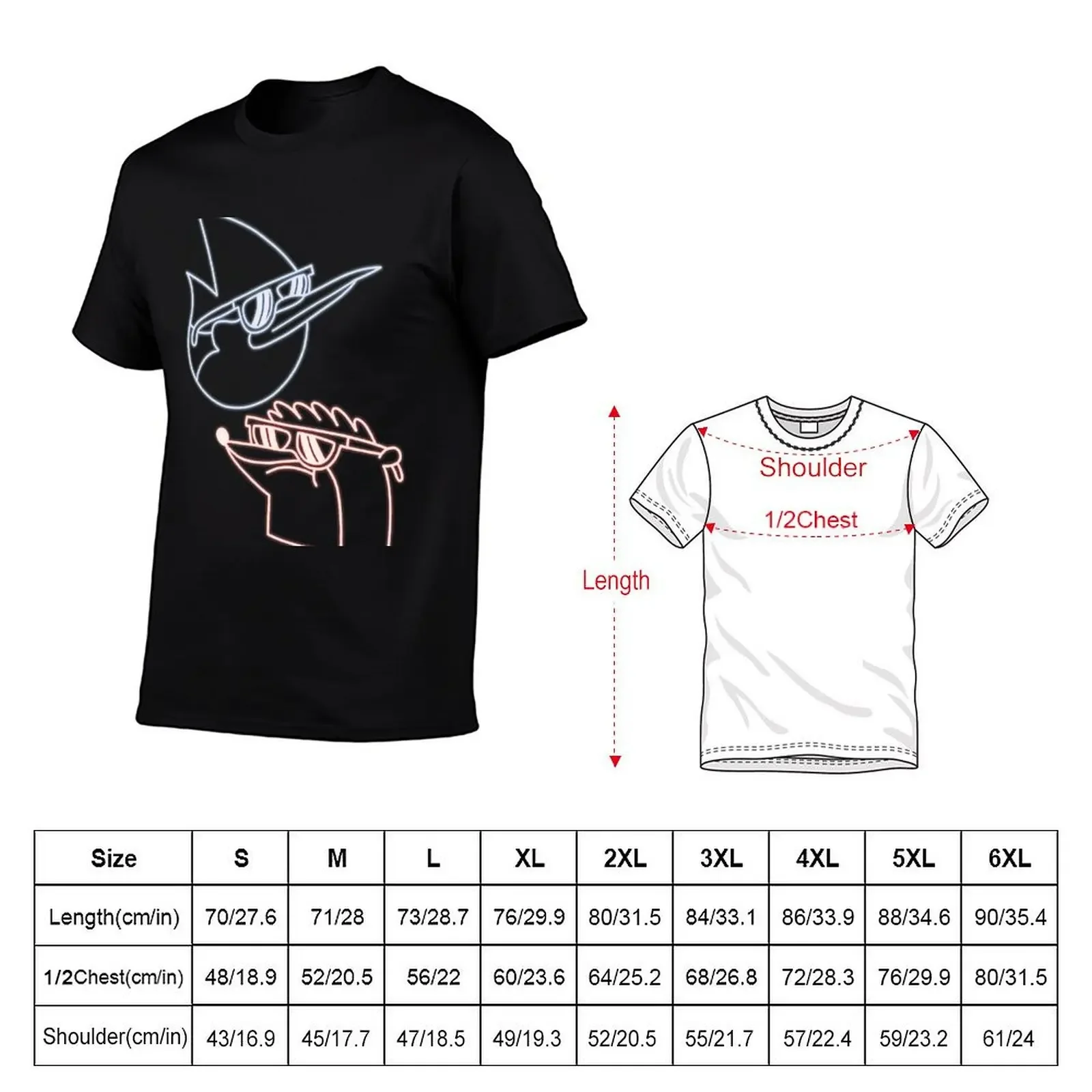 Mordecai and Rigby neon T-Shirt customs design your own anime figures men workout shirt