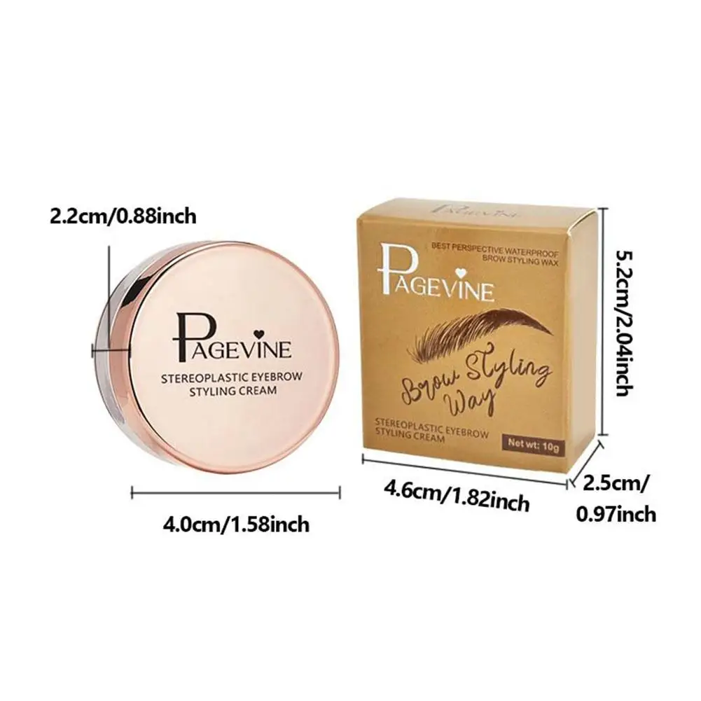 Transparent Eyebrow Shaping Cream Long-lasting Waterproof Quick-drying Eyebrow Gel Wild Eyebrow