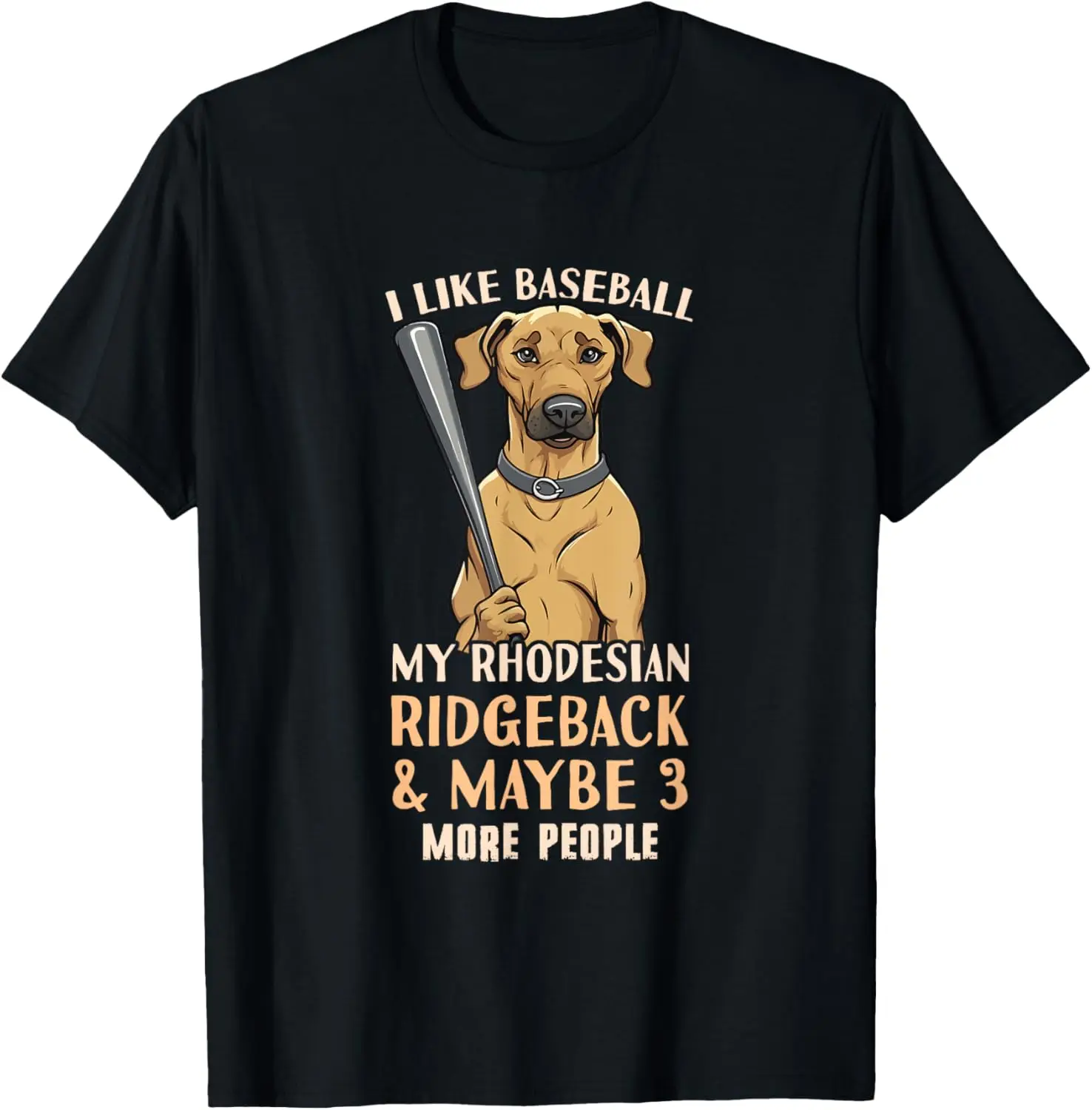 Traje de papá Rhodesian Ridgeback y camiseta de béisbol Ridgeback