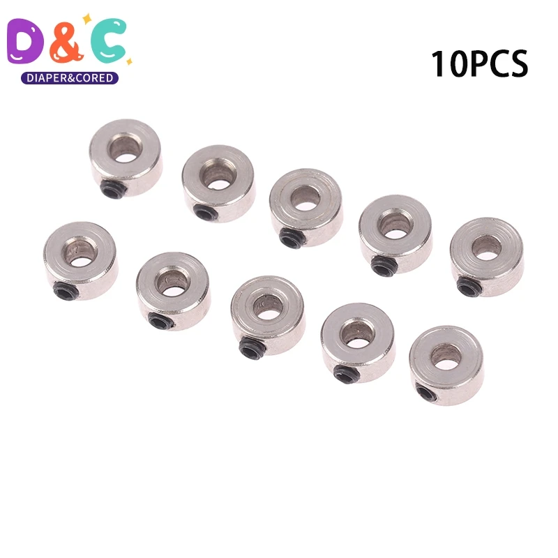 

10Pcs Wheel Collar Locker Shaft Axle Steel Bushing Landing Gear Stopper Inner Dia 2.1/3.1/4.1/5.1MM For RC Airplane