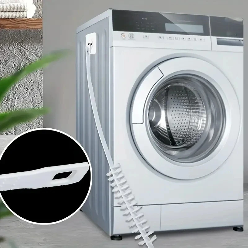 Long Handle Front Load Washing Machine Brush Deep Cleans Inner Drum Narrow Gaps Practical Household Cleaning Supplies