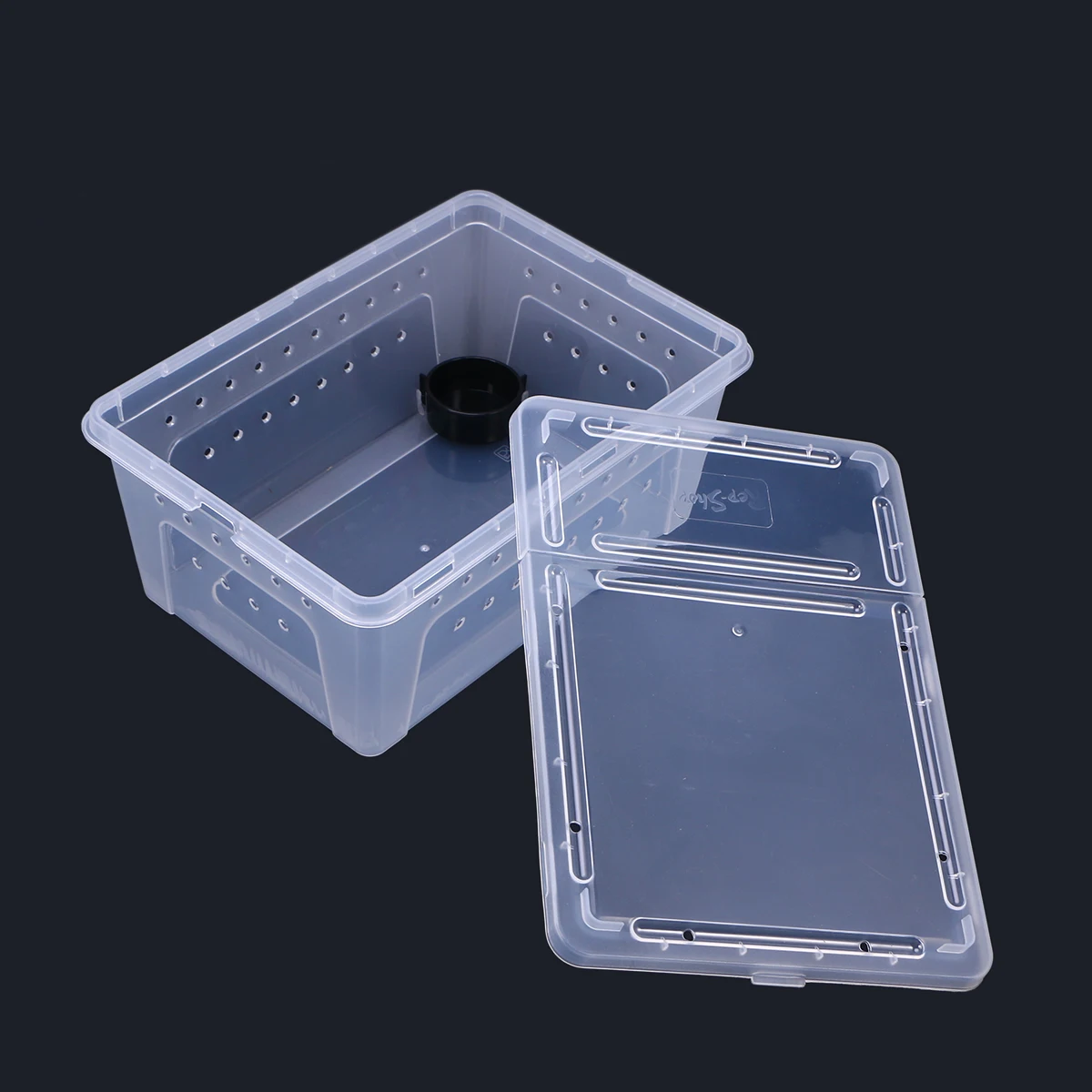 

Plastic Reptile Breeding Box Feeding Case for Gecko Lizard Snake Insect Frog High Transparency Durable PP Easy Assemble