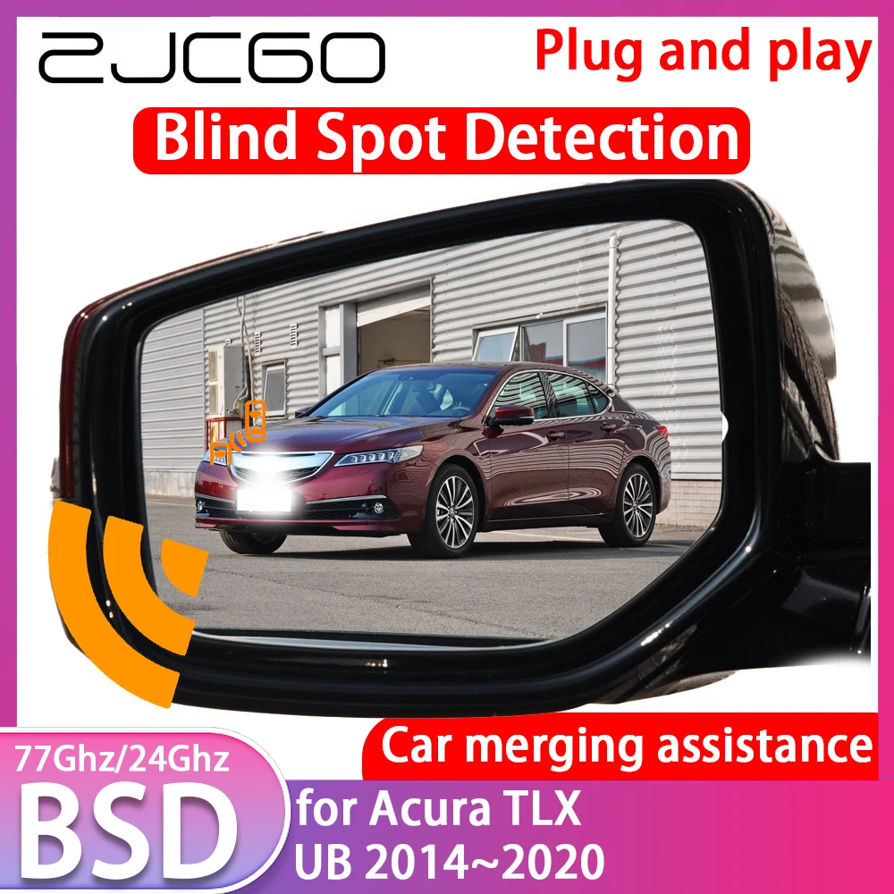 ZJCGO for Acura TLX UB 2014~2020 Blind Spot Detection Car BSD BSA BSM System Driving Warning Radar Alert Mirror