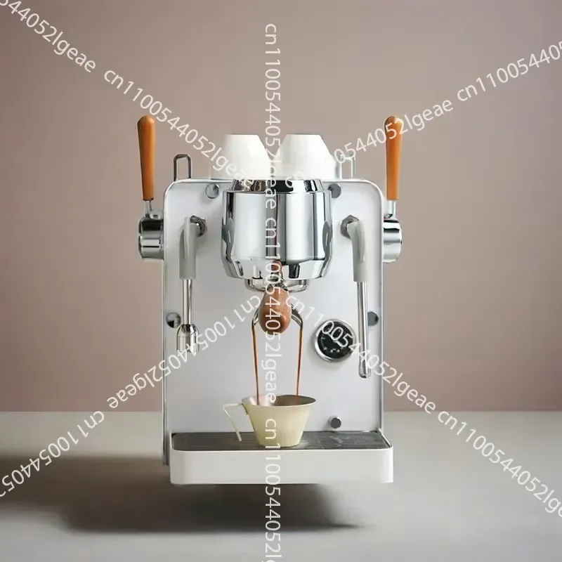 Multipurpose Electric Stainless Steel Coffee Machine White Extraction System Semi-Automatic Espresso