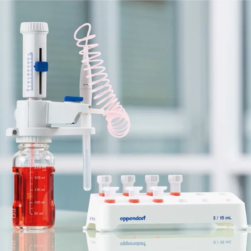 Eppendorf Varispenser 2 Bottle Dispenser 0.5 -5ml/1-10ml/2.5 - 25 Ml/5-50ml/10-100ml/Lab Supplies Dropper Bottle Pipettes