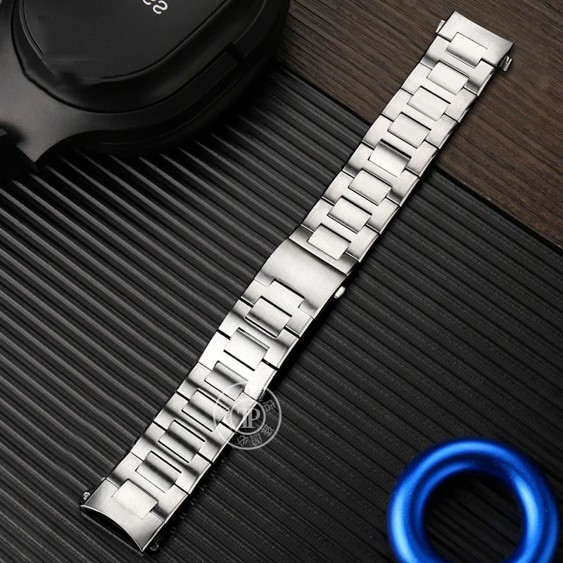 Solid Stainless Steel Watchband for IWC Ocean Chronometer IW376709 376708 376711 Quick Release Watch Chain Strap Bracelet 22mm