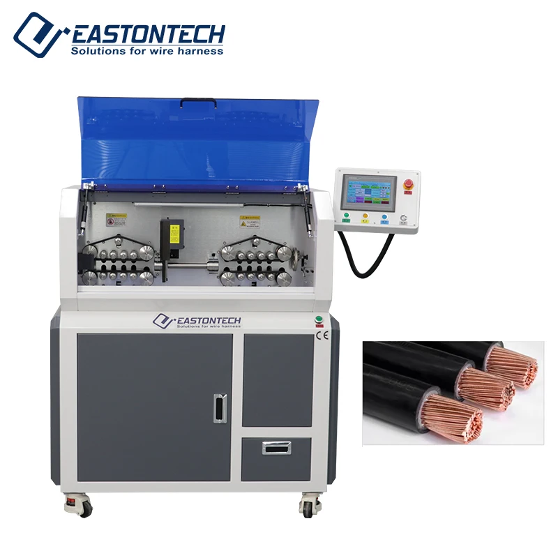 Cable Manufacturing Equipment  EW-05E With 150 Sqmm Motor Lifting Conduit Screw Lifting Wheel Blade Holder Stepper Motor