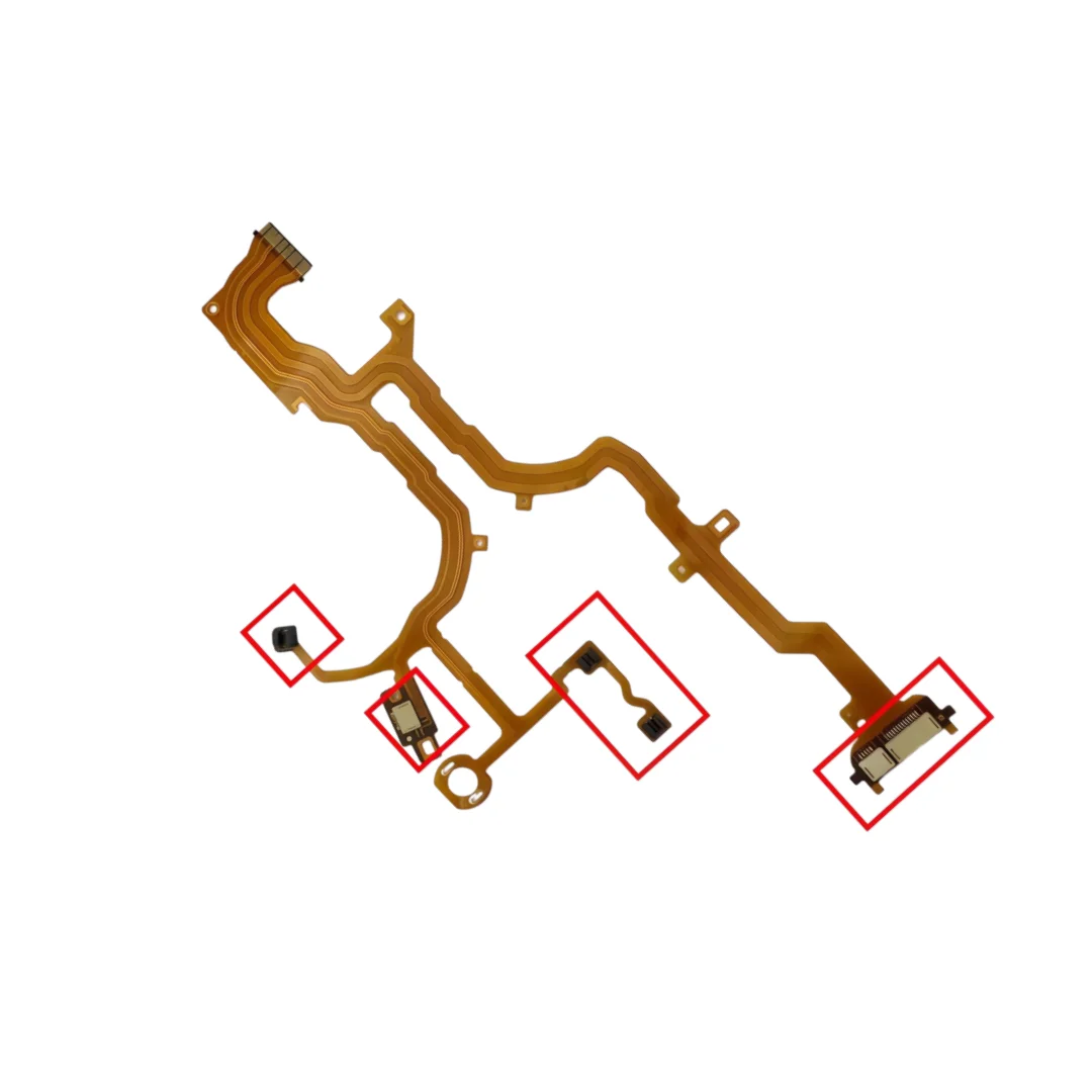 New Lens Rear Group Base Flex Cable With Plug Optocoupler For Sony RX100 I RX100 II Camera Repair