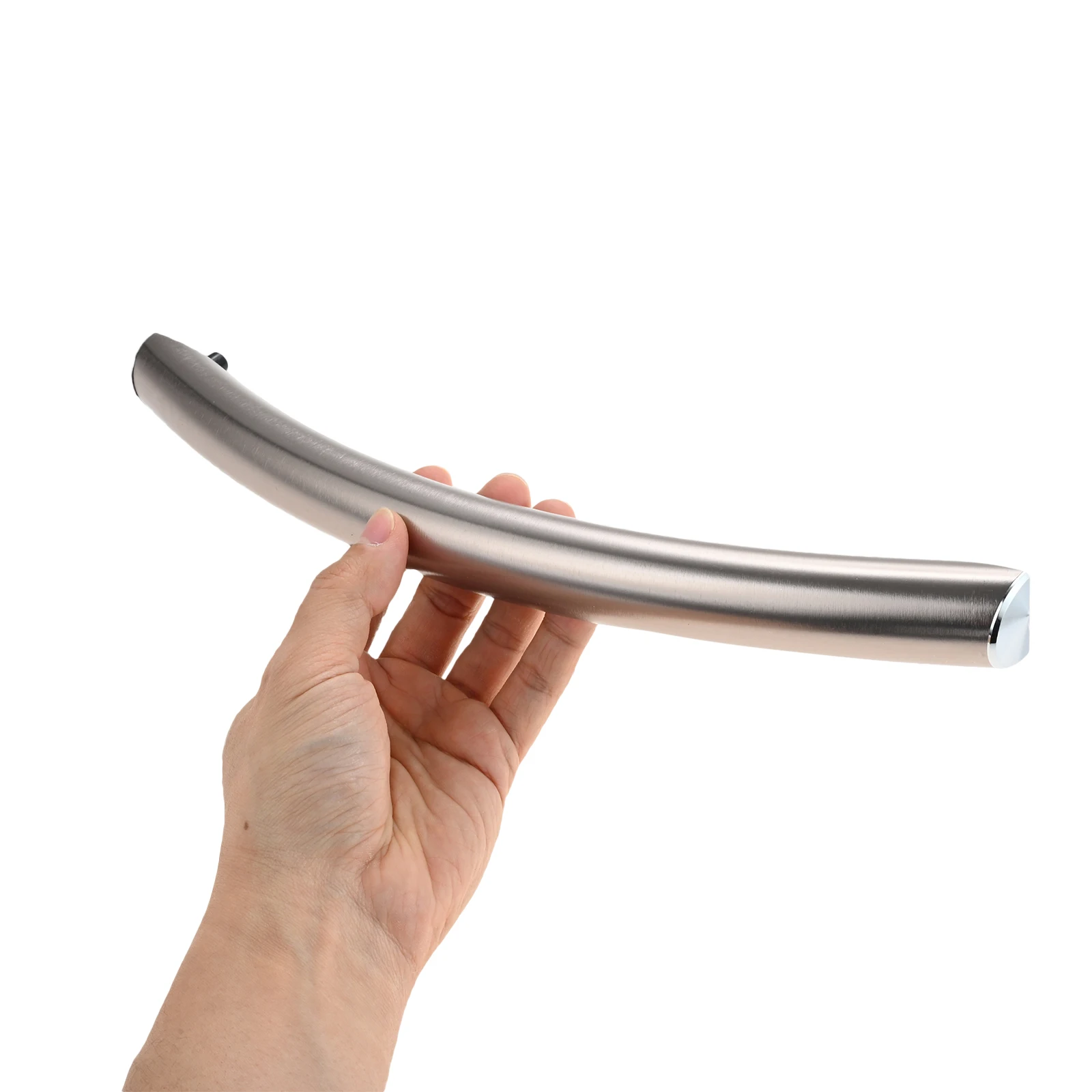 1PC ME16A4021AS Aluminum Microwave Door Handle Rust Protection Part Replace DE94-04313F Handle Microwave Accessories With Screws