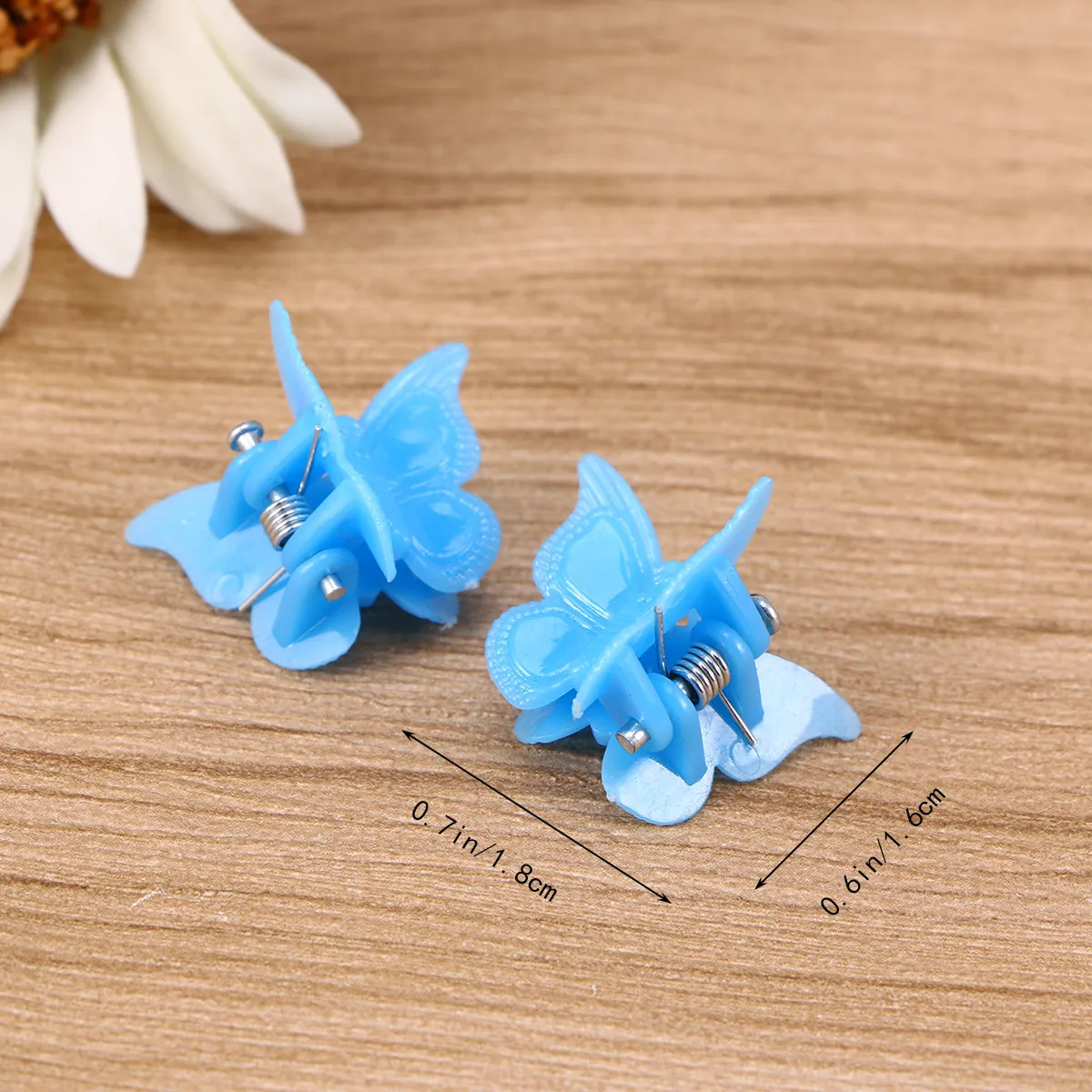 

Butterfly Hair Clips Mini Jaw Clip for Women Girls Mixed Color Hair Accessories Holders for Styling Drying Curling