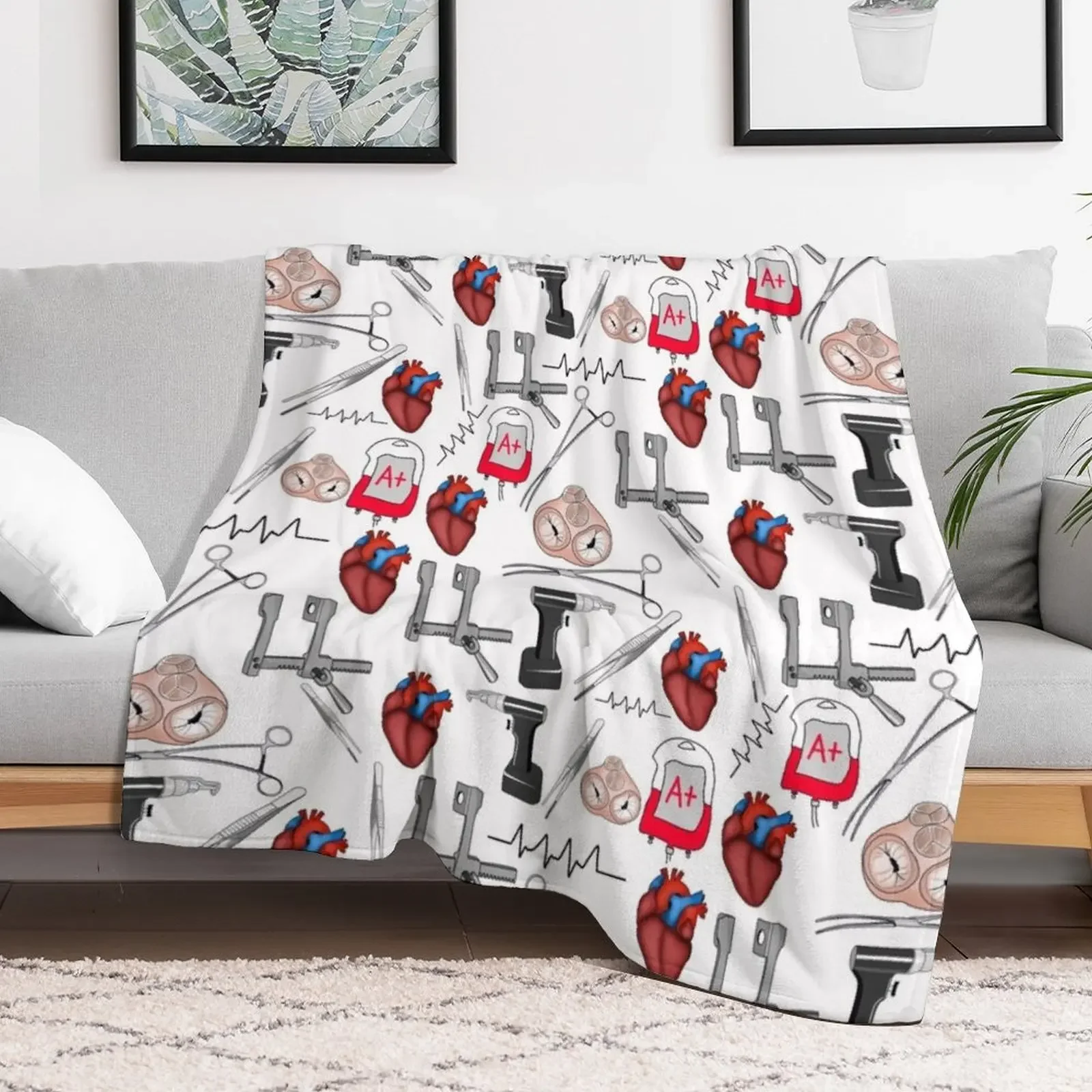 cardiac surgery Throw Blanket Versatile Cozy Throw Blanket for All Occasions