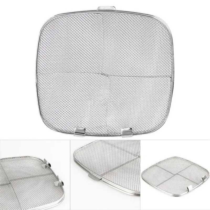 Stainless Steel Splatter Shield For AG301 Reusable 5-in-1 Indoor Grill Accessories Stainless Steel Splatter Screen For Ninja