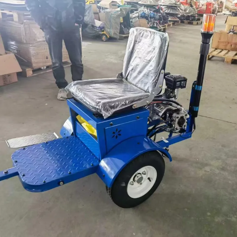 Ride on Cold Spray Road Marking Machine with Engine High Operating Efficiency for Pavement Line Marking