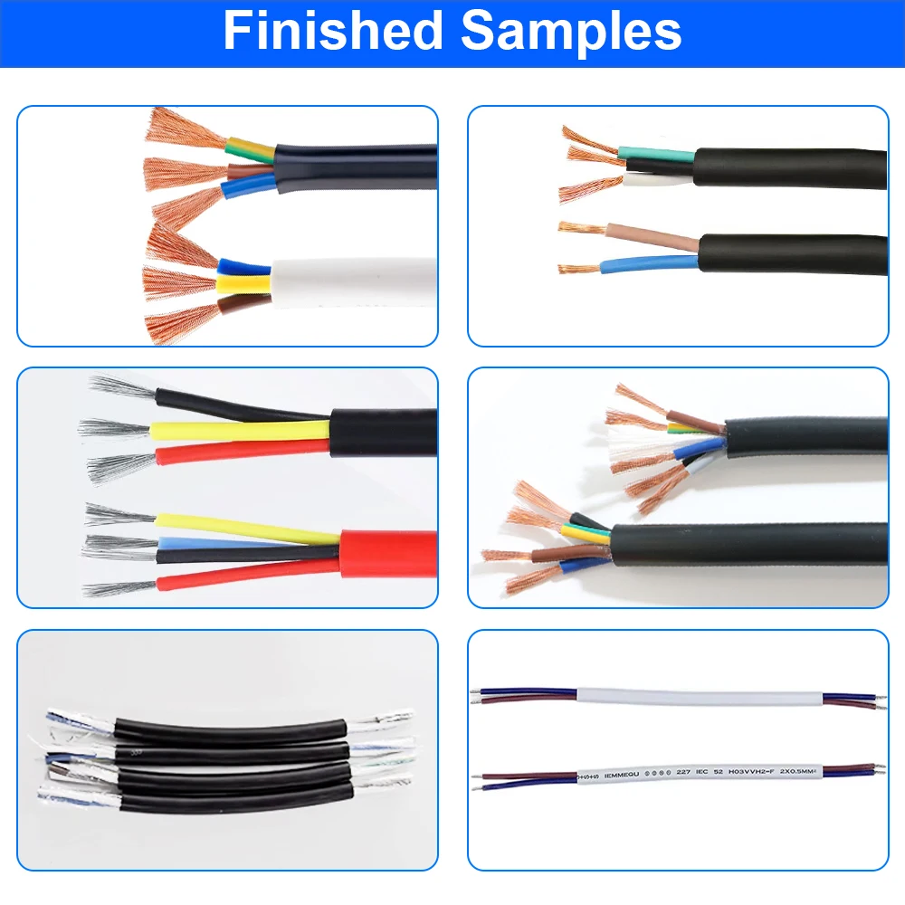 Pneumatic Wire Stripping Machine For 2-6mm² 3-12mm² Multi-Core Data Cable Sheath Cable Double-Layer Wire Stripping Machine