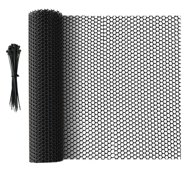Upgraded Heavy-duty Plastic Zipper Strap Suitable for Chicken Coop Fences, Garden Fences, Pet Isolation, Balconies
