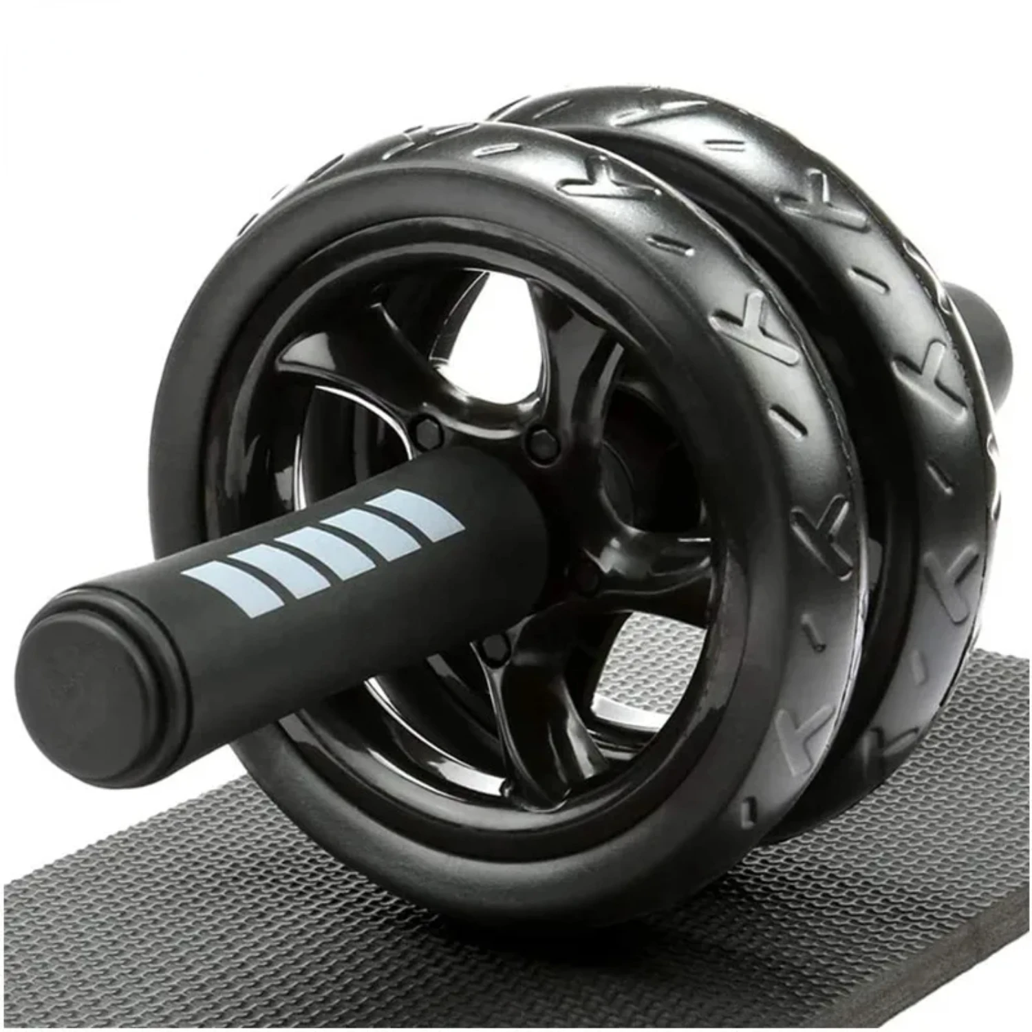 New Silent and efficient abdominal crunch roller wheel for home gym: The noiseless and effective strength training tool for keep