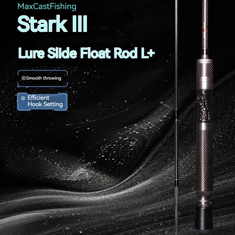 

Demon Hunter Stack 3rd Gen Slip Float Fishing Rod L+ 4mm Large Guide Carbon Spinning Combo