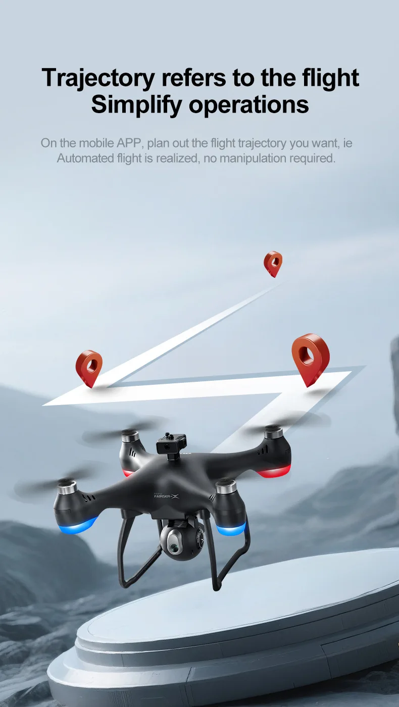 4DRC F1 Drone Battery F1 RC Drone Quadcopter Spare Parts Accessories  4DRC F1 Dron 3.7V 1600Mah Battery Propeller