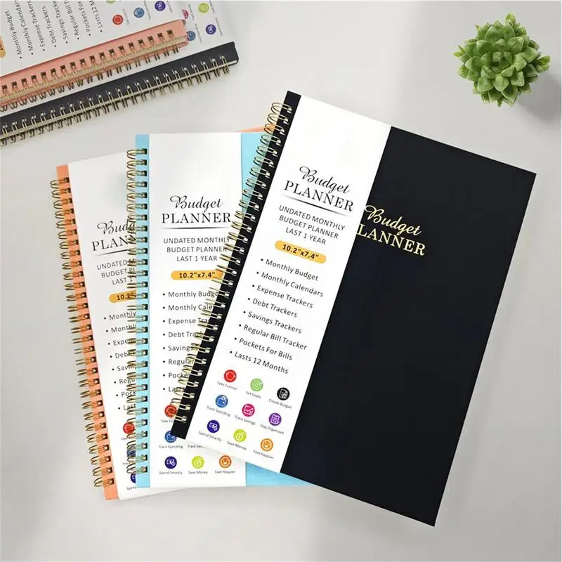 Budget Planner 2025 Effective Budget Planner Bill Tracker Finance Planner With Double-Sided Pockets For Family Friends Children