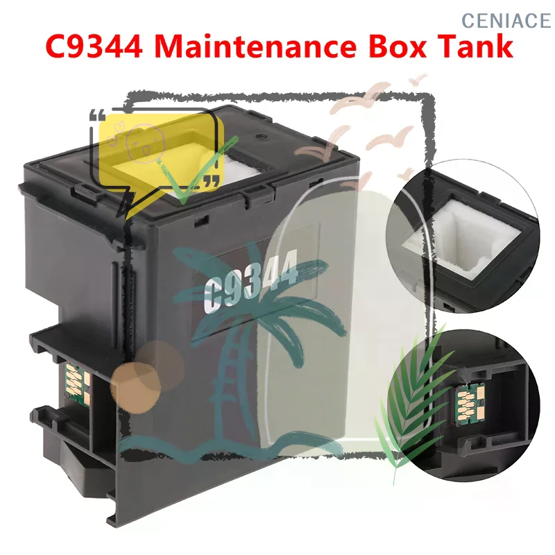 C9344 Maintenance Box Tank Waste Ink Tank Replacement Parts, For XP3100 4100 XP4100 4101 Printers