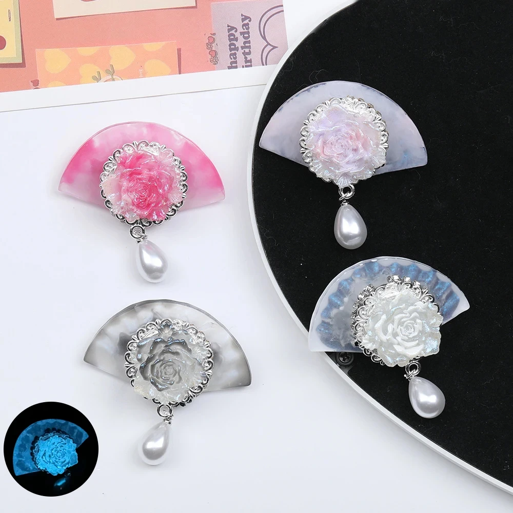 Cordial Design 20Pcs Fancy Beads/Rhinestone Luminous Effect/Flower Shape/Hand Made/Jewelry Findings & Components/DIY Beads