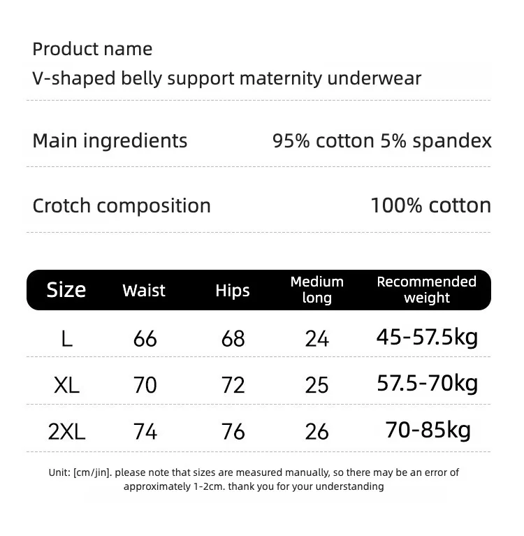 Umstandsmode, Postpartum-Slips, Unterwäsche für Schwangere und Mütter, Unterwäsche für die Schwangerschaft, Baumwollunterwäsche, Höschen – Detail 1