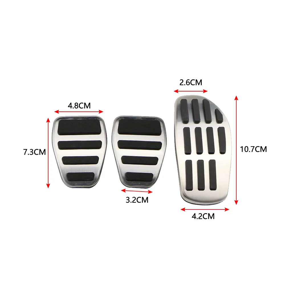 Pedały samochodowe do Nissan Xtrail Rogue T32 Qashqai Sport J11 Kicks do Renault Koleos Kadjar Samsung QM6 Osłona pedału hamulca gazowego — zdjęcie 4