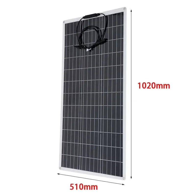 Imagem -02 - Sistema de Geração de Energia para Casa e ao ar Livre 110v 220v 300w Painel Solar Pet Controlador de Carga 150a 12000w Inversor 10000w