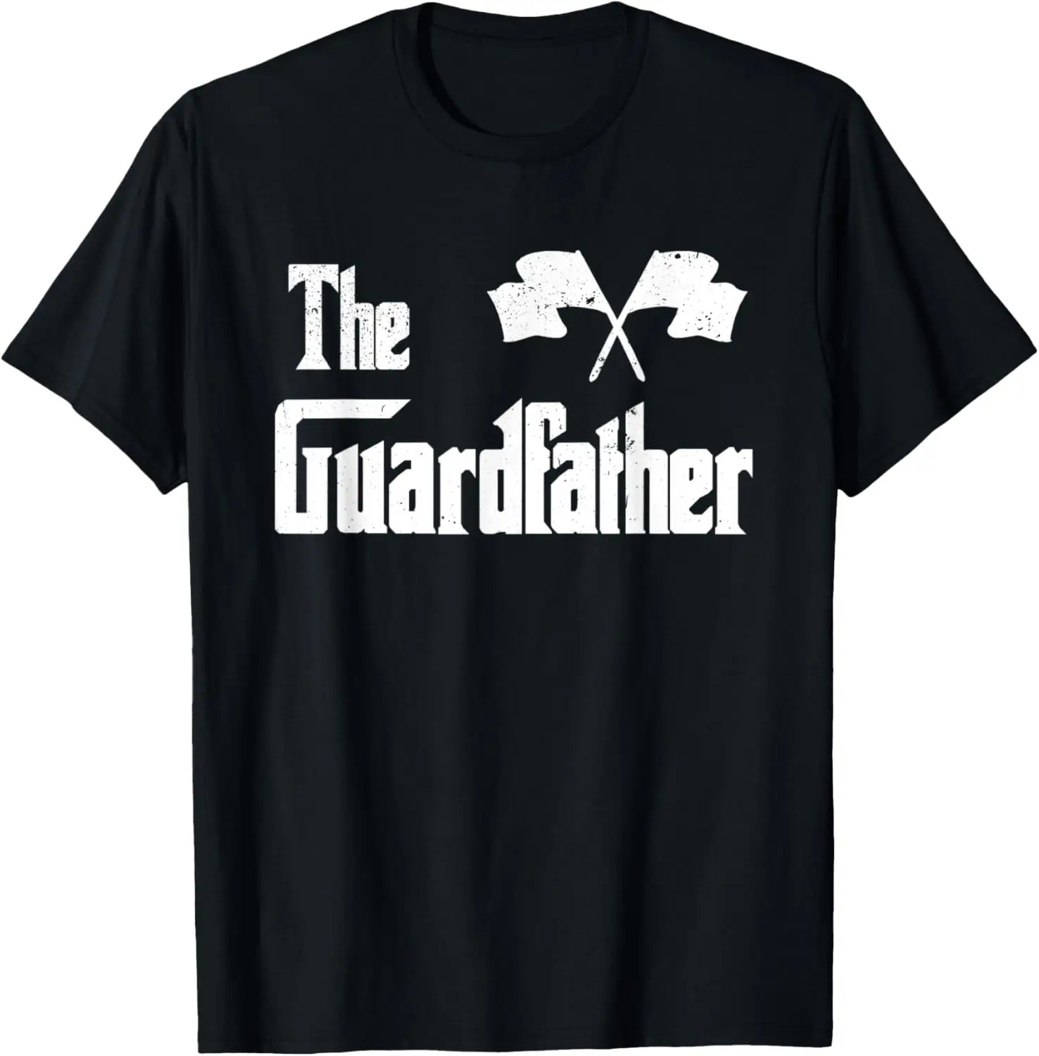 Camiseta para hombre The Guardfather Funny Meme Color Guard Orud Dad Colorguard