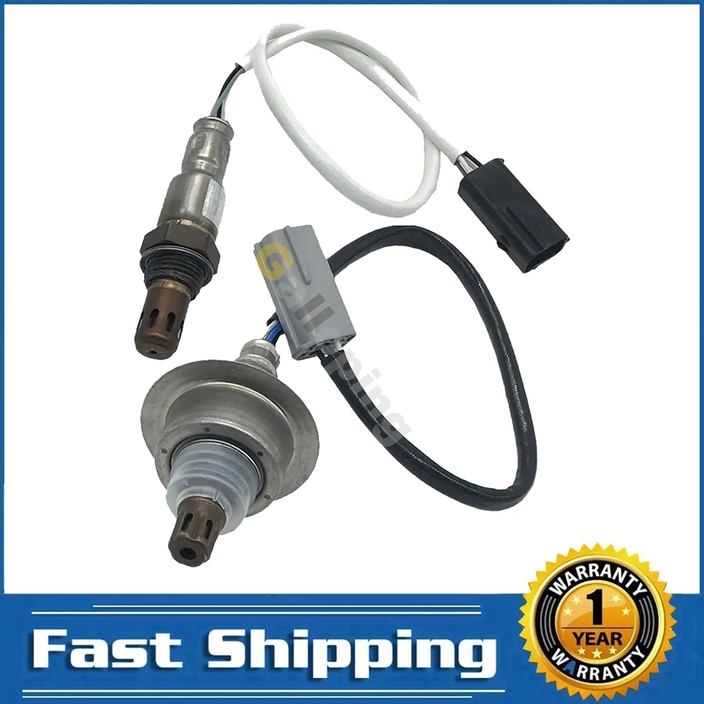 

2pcs O2 Oxygen Sensor Front & Rear For 2007 Nissan Sentra 2.0L 2.5L Versa 1.8L Altima 2.5L 3.5L 4 wires Upstream Downstream