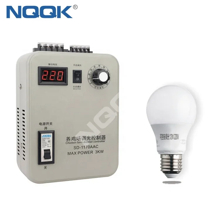 Lighting Controller LED  Warm  Lamp Temperature Dimmer for Chicken Farm